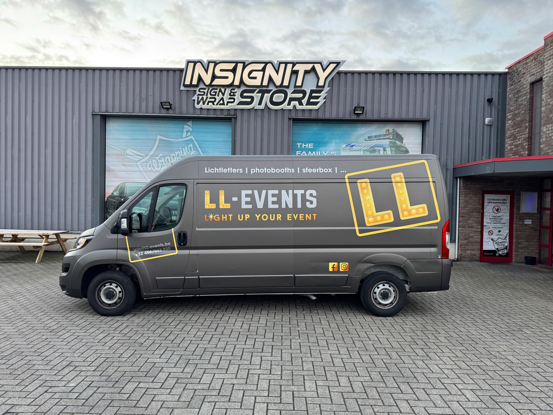 Wrap lichtletters